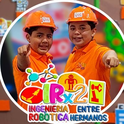 Bienvenido a nuestro canal. Te saluda Ingeniería y Robótica entre hermanos (IRx2):Cesar Martín y Octavio Andrés. Aprenderemos juntos sobre robótica e ingeniería