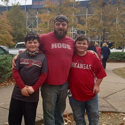 I'm just a laid back guy and I love my family, my country and my razorbacks!