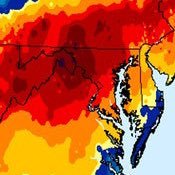 Weather page mostly focused on events in and around the DMV