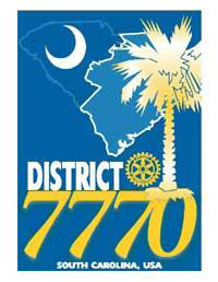 rotary7770's profile picture. District 7770 encompasses 78 Rotary clubs with a membership of approximately 5,000 Rotarians in Eastern South Carolina.