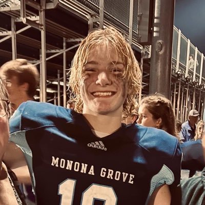 | C/O 2025 | Monona Grove High School | Wisconsin | EDGE | 6’3, 200 lbs | 2X 1st Team All-Conference | https://t.co/ScDgWKG7Uo |