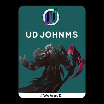 uDJohnMS's profile picture. Jugador semi-profesional de Wild Rift.
Top laner en @UnDreamTeam 
el mejor 🐒