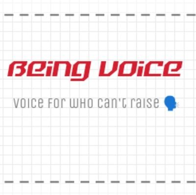 Being VOICE for those who can't raise their VOICE