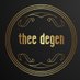 thee degen (@TheeDegenBoosts) Twitter profile photo