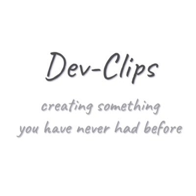 Developer, creating something you have never had before.