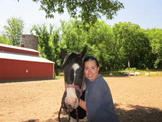 Missynpeppy's profile picture. I'm a girl who loves horses and Volvo cars! (Plus dog training, cooking, embodiment and more!)