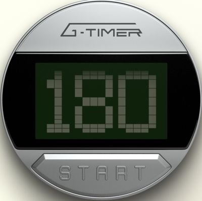 What is a G-Timer? Well, it's a ball marker like any that you would keep in your pocket during the round...BUT this marker can also time your 3 minute search