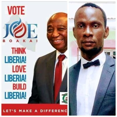 Am from West Africa Liberia
A member of the Unity Party
A student of the AME University
A Politician