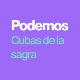 Cuenta oficial de Podemos Cubas de la Sagra. Revitalizar el municipio es nuestra razón de ser.
