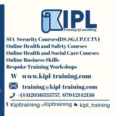 kipl_training's profile picture. KIPL Training is a training establishment with  trainers and educators with many years  training experiences from all levels of educationational establishments.