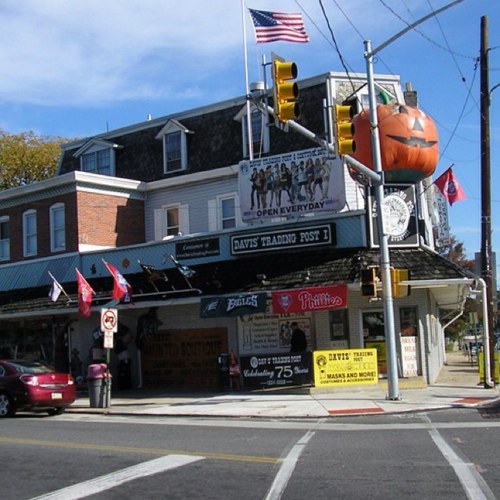 Davis' has been opened since 1934. Originally a pharmacy, now a 1- of a kind variety store with  everything ranging from lottery to Halloween Costumes!