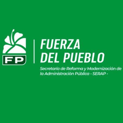 Cuenta oficial de la Secretaría de Reforma y Modernización de la Administración Publica del Partido Fuerza del Pueblo.
