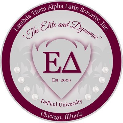 ΛΘA Latin Sorority Inc. Established: December 1975. ΕΔ Chapter Established: Fall 2009 at DePaul University♥