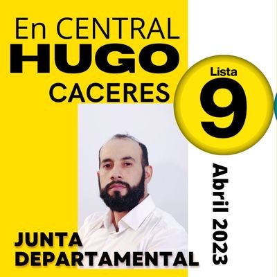 CANDIDATO A CONCEJAL DEPARTAMENTAL POR CENTRAL