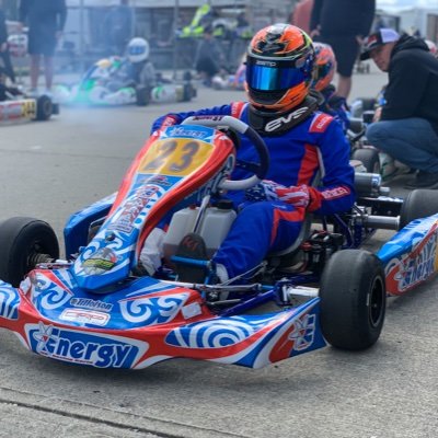 14 year old racing extraordinaire 🏁 
Club racer and two time 206 Champion at NCMP 🏆
Inaugural 206 Champion at WRP 🏆
Now racing KA100 🏎