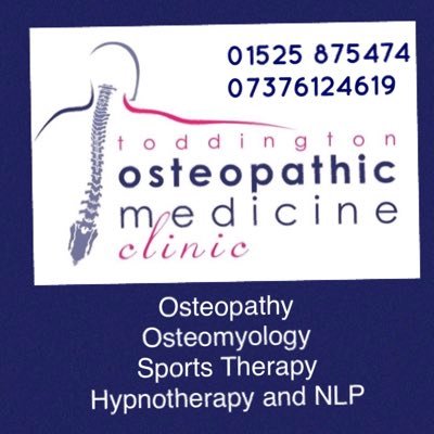Toddington, Bedfordshire based Naturopathic Osteopaths: Tweeting about Osteopathy and all things related to obtaining optimum health and wellbeing!!
