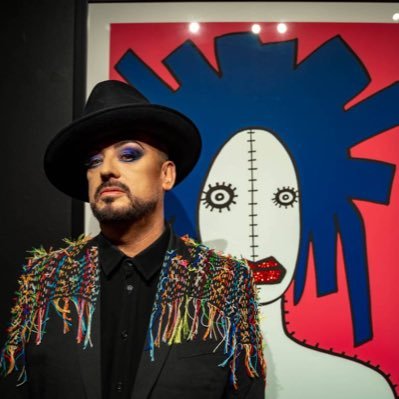 Fan Account to celebrate Artworks from past and present of @BoyGeorge @castlegalleries♥️🌈