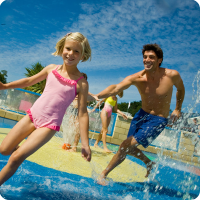 domainekerlann's profile picture. Camping siblu 4 étoiles situé à Pont Aven - Grand complexe aquatique avec piscine eau et air chauffés - Location et vente de mobil homes