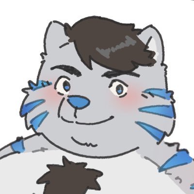 Lewd Silver & Blue Tiger | Male: He/Him | 23 | Pansexual | Taken | Thicc Boy | Nerdy | Artist | Must Have Age In Bio | Minors DNI/Will Be Blocked! 🔞