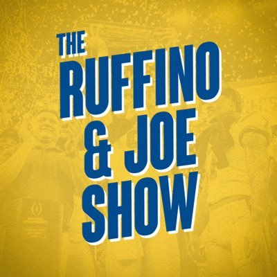 College Football show hosted by @ayssports and @joedeleone | Part of @bleavnetwork | Use Code RUFFINOJOE on @homefieldapparl | ruffinoandjoeshow@gmail.com