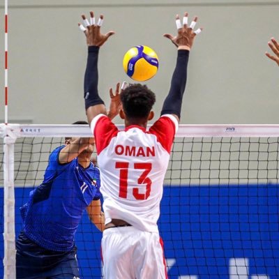 لاعب منتخب عُمان لكرة الطائرة  Volleyball Player