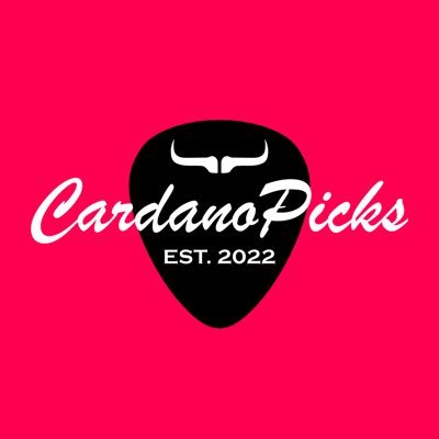 Bullish. Low mint. Unique collectible Plectrums by @CardanoPicks living on the Cardano string. From signature to vintage picks. Always in your wallet! 🐂