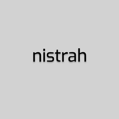 nistrah Profile Picture