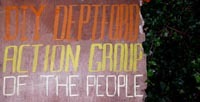 DIY Deptford is an action group in the South East London province of Deptford, investigating creative ways in which community grass roots action can prepare Dep