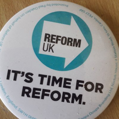 County organiser in North Yorkshire for Reform UK
Lost account over Christmas so starting again!