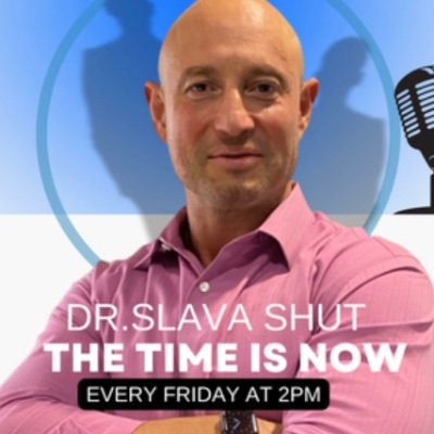 DrSlavaShut's profile picture. •Doctor of Physical Therapy
•CEO of Back 2 Health Physical Therapy
•Financial Educator
•Host of "The Time Is Now" podcast