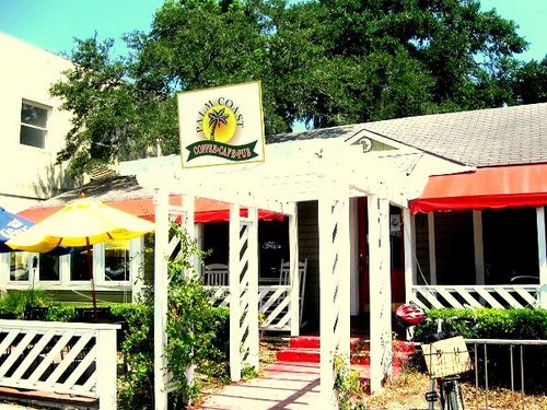 Palm Coast Coffee, Cafe, and Pub is located in the historic village/pier area of Saint Simons Island. Great coffee, beer & food.