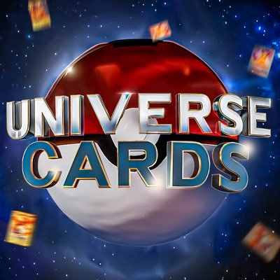 twitter oficial de la cuenta UniverseCards en Youtube, opening de cartas TCG