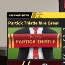 Account following @matt24greer managing Partick Thistle on #FM23