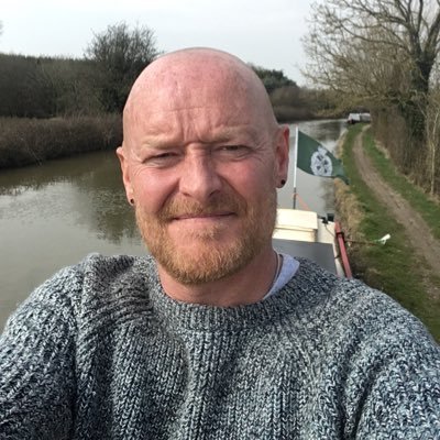 Ex Army/1 RGJ, Narrow boater on the Grand Union Canal, Keen observer from a distance of the crazy human race.