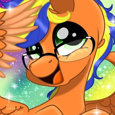 Hi! My name is Jacob and I’m a Actor! I’m a video editor for multiple MLP audio dramas! I play Mythic Hope in “Life’s a Breeze” by Snoopy7c7. PFP by @SketchAsh_