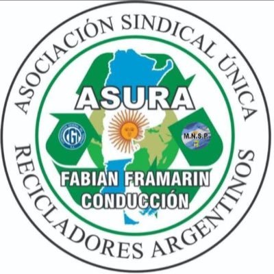 Asociación Sindical Única de Recicladores Argentinos. Fabián Framarin Conducción. Para más información pueden comunicarse a sindicato.asuraoficial@gmail.com