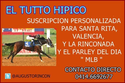 PRONOSTICADOR HIPICO-DEPORTIVO Y DIRECTOR DEL CÓDIGO DE MENSAJERÍA  175