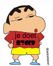 niet stoer doen jij