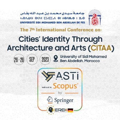 The “Cities Identity through Arts and Architecture” conference envelops topics concerning the conservation of cities’ identities through arts and architecture.