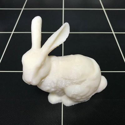 Hello world 1級。アイコンはThing-O-Maticで出力したStanford Bunny。疲れてるとリツイ多いので何してるかはメディア欄参照。BLOGとWIkiは更新失敗して2023/10頃にデータロスト…orz