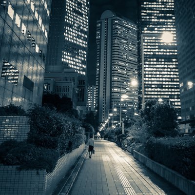 日々の記録／夜散歩／スマホで撮った写真が多いです