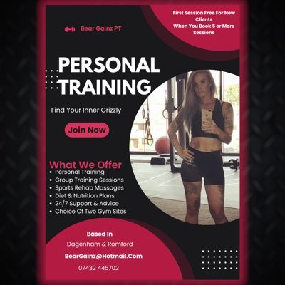 Professional Personal Training | Diet & Exercise Plans | Sports Rehabilitation Massages 🏋🏻