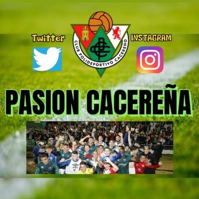 PasionCacerena's profile picture. Cuenta sobre el Club Polideportivo Cacereño💚🤍💚 También estamos en Instagram📱