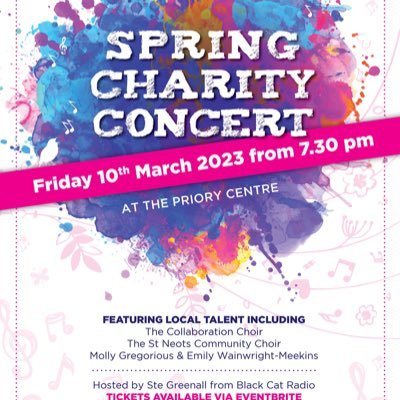 10th March at the Priory Centre St Neots. contact Ingrid at thebigsingStNeots@outlook.com for more info