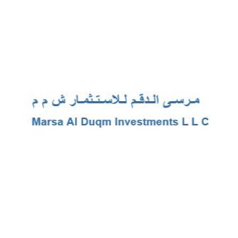 Marsa_AlDuqm's profile picture. الحساب الرسمي لشركة مرسى الدقم للاستثمار The official account of Marsa Al Duqm Investment