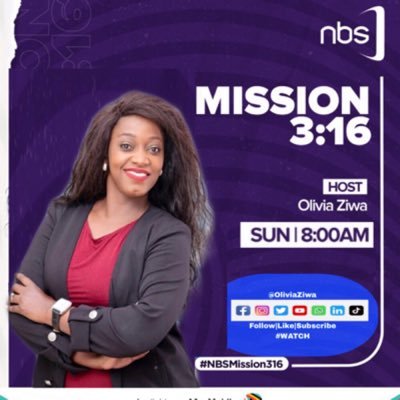 Mission 3:16 airs On NBS TV- SUNDAYs 8:00am . For Inspiration+Best Gospel Videos+Christian Events & More. Hosted by @OliviaZiwa