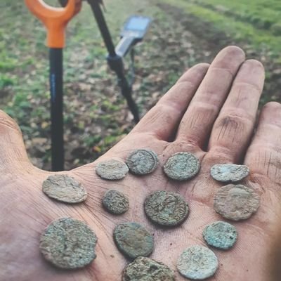 Metal detectorist from Lincolnshire.
Searching the 7 fields in the hunt for treasure.
Well... history. 
Mainly history.