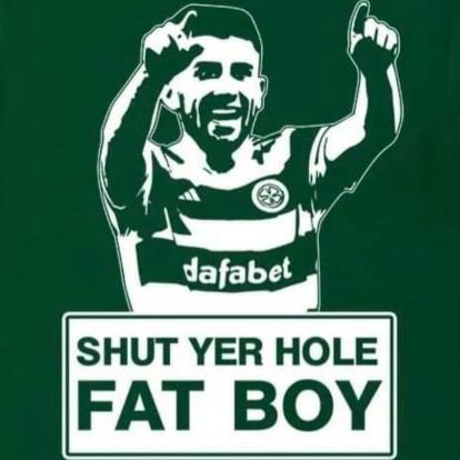 Celtic supporting Black Hack driver