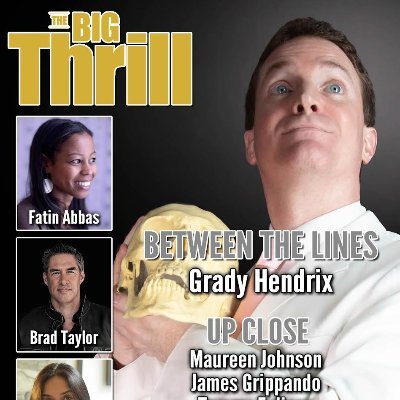 The Big Thrill is a monthly publication via the International Thriller Writers' organization (@thrillerwriters), featuring thrilling new releases.