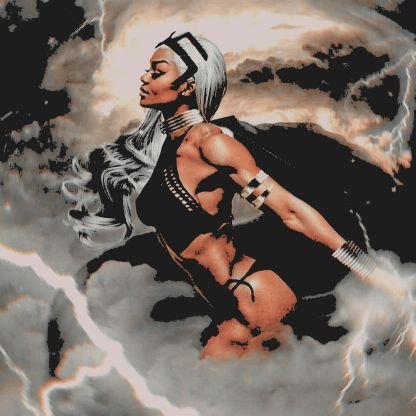 A storm is coming ⚡Not @Jade_Cargill ⚡ A literate portrayal of Marvel's Ororo Munroe⚡